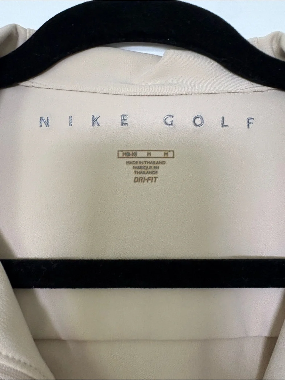 Nike Women's Dri-Fit Golf Beige Belted Jacket NWT MEDIUM